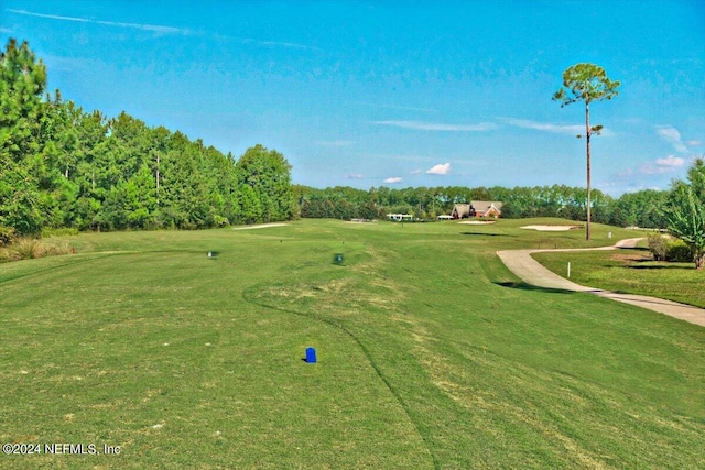 surrounding community featuring a yard