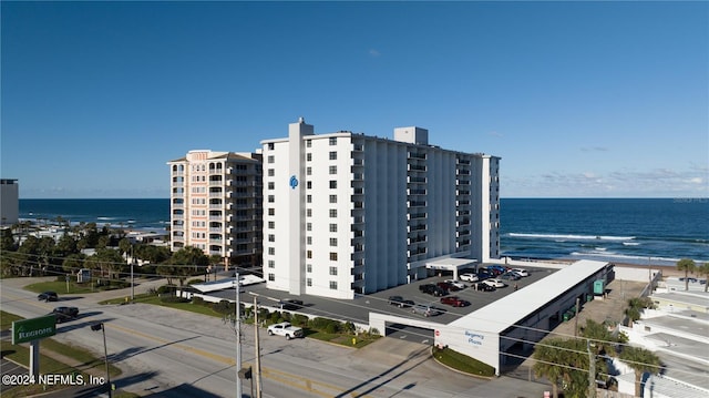 water view featuring a view of the beach