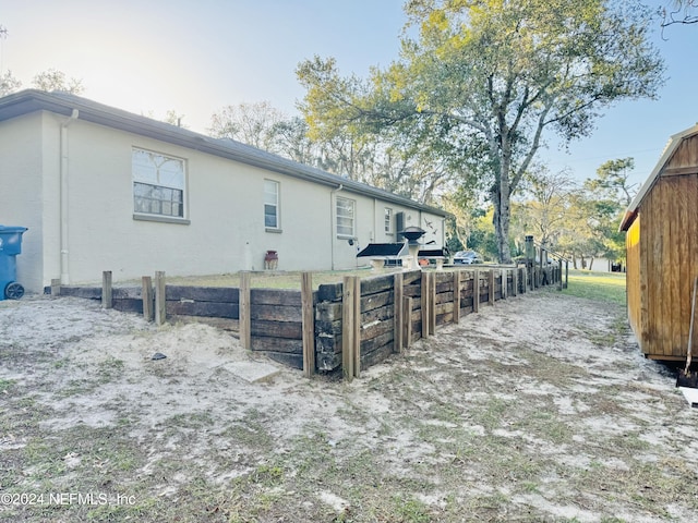 view of home's exterior