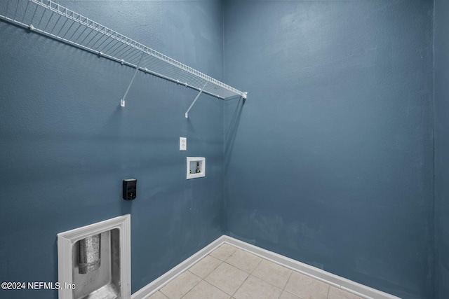 washroom with washer hookup