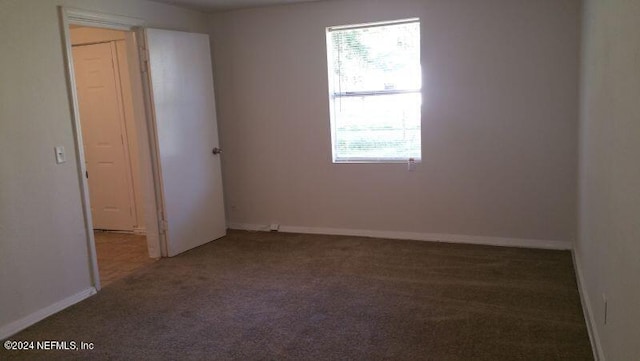 carpeted empty room with plenty of natural light