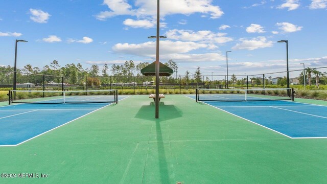 view of sport court