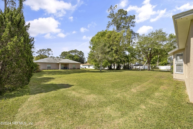 view of yard