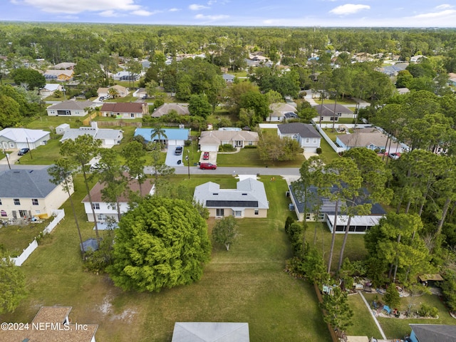 view of aerial view