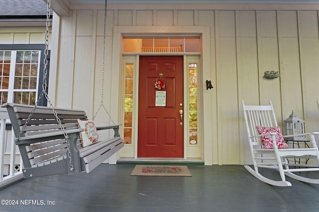 view of entrance to property