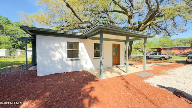 view of shed / structure