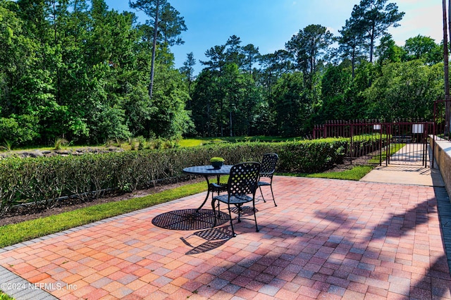 view of patio