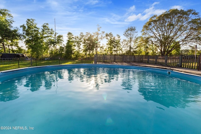 view of pool