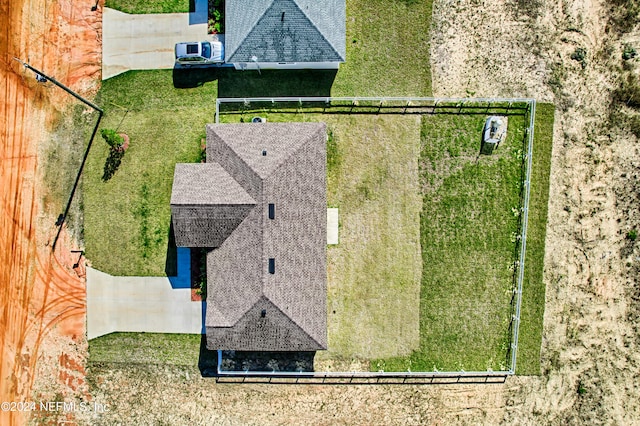 view of drone / aerial view