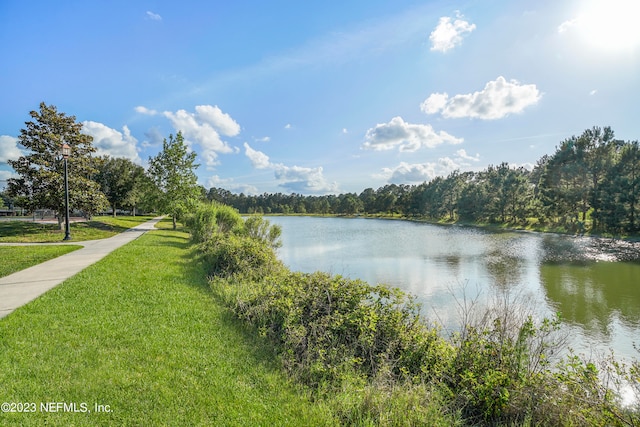 property view of water