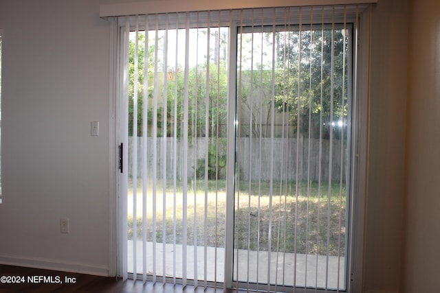 room details featuring a gate