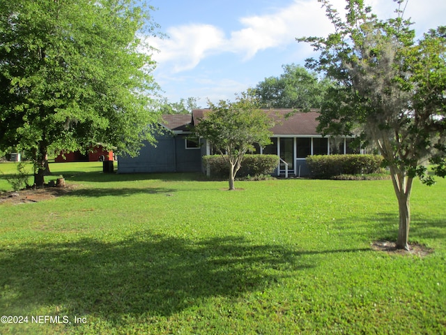 view of yard