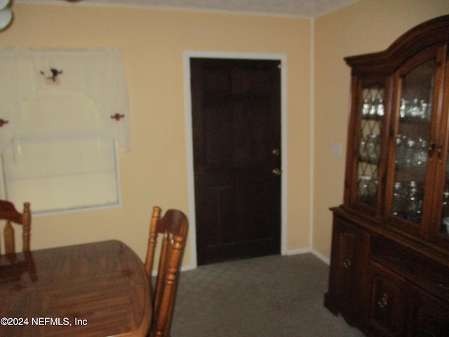 view of dining area