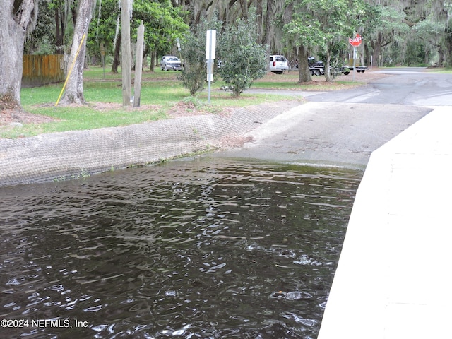 view of road