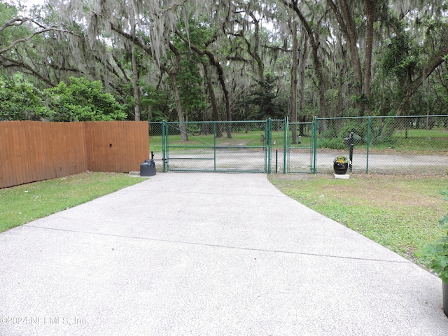 view of gate