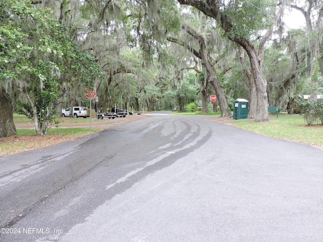 view of road