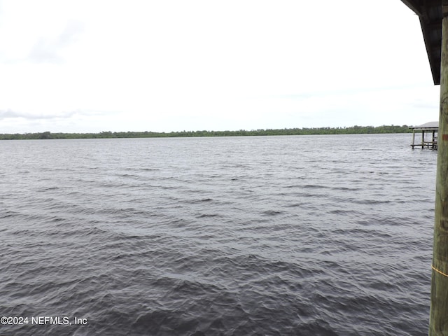 view of water feature