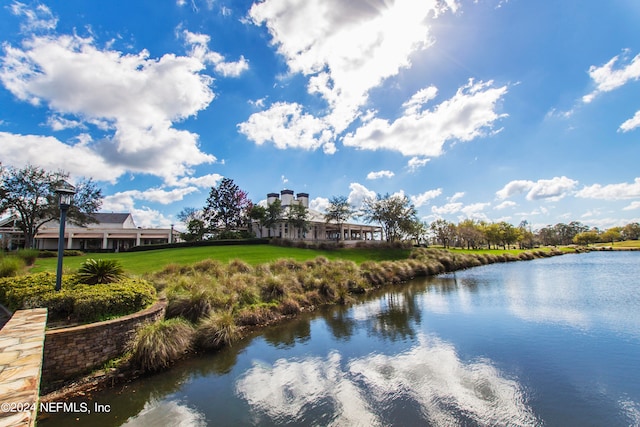 property view of water