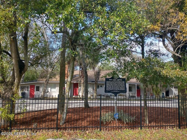 view of rear view of house