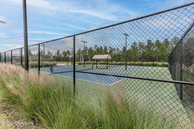 view of sport court