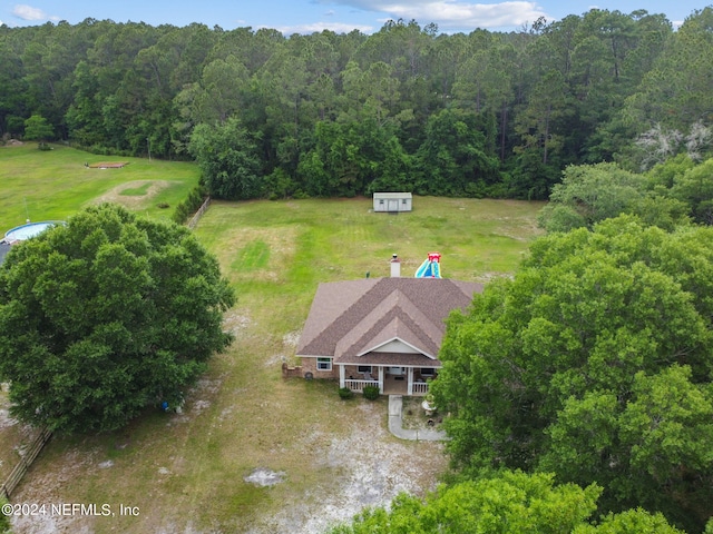 view of drone / aerial view