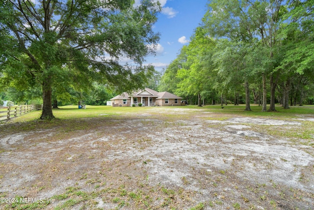 view of yard