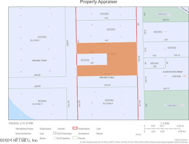 0 Railroad Ave, Pomona Park FL, 32181 land for sale