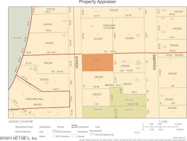 227 S Main St, Crescent City FL, 32112 land for sale