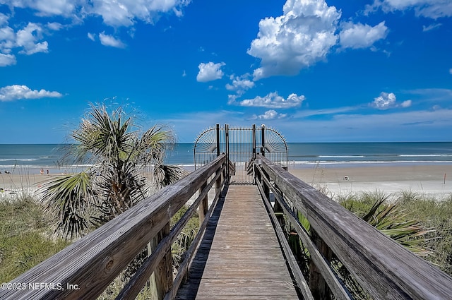 8550 A1A Unit 12122, Saint Augustine, FL 32080 - view of home's community with a view of the beach and a water view