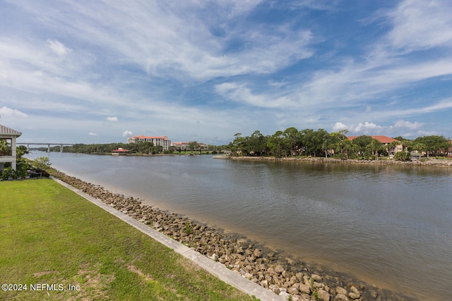 property view of water