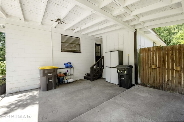 view of patio