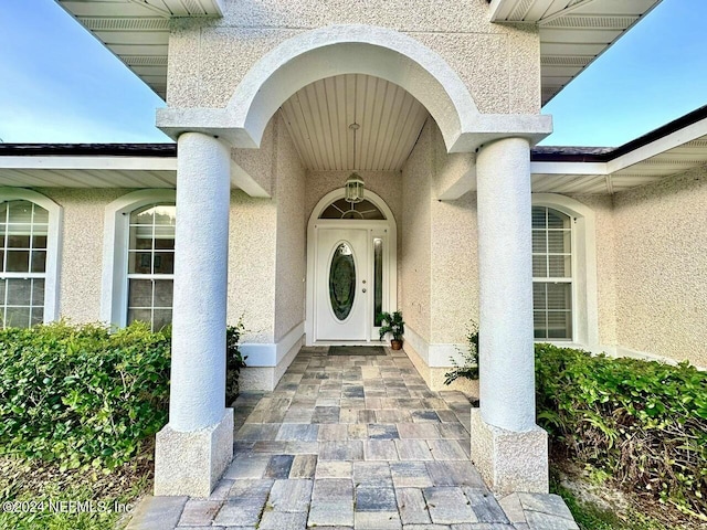 view of property entrance