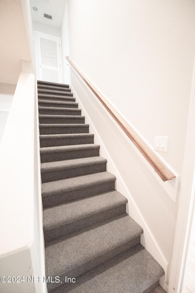 stairs with visible vents