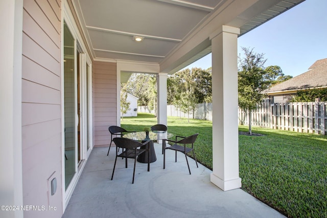 view of patio / terrace