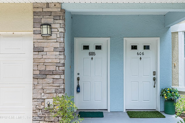 view of property entrance