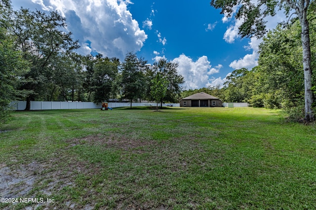 view of yard