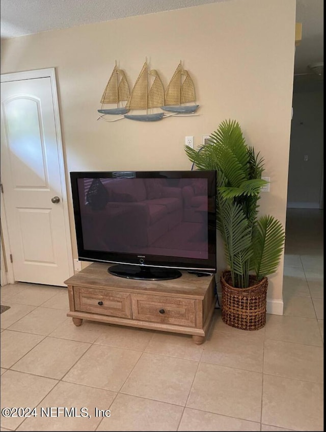 room details featuring a textured ceiling