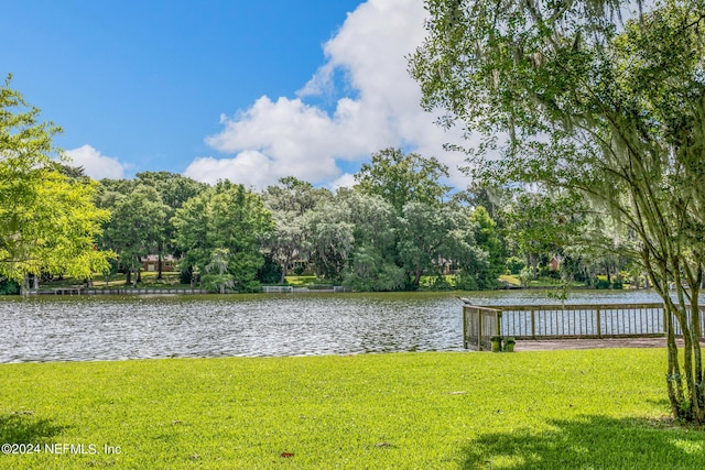 property view of water