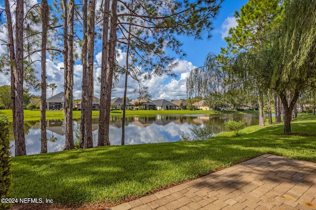 property view of water