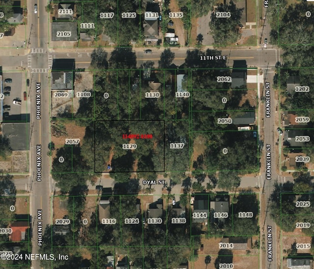 1129 Dyal St, Jacksonville FL, 32206 land for sale