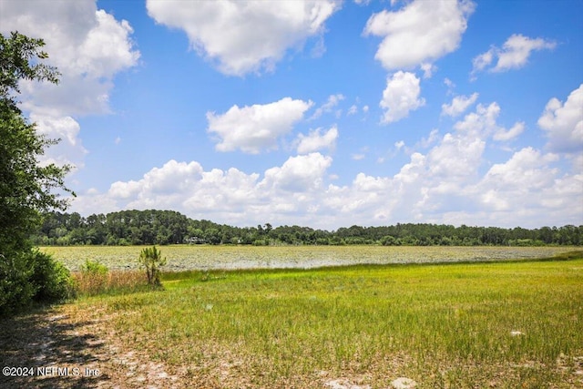 view of nature with a rural view