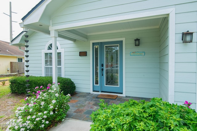 view of property entrance