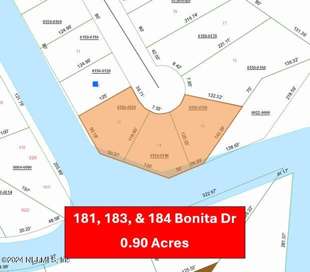 181 Bonita Dr, Palatka FL, 32177 land for sale