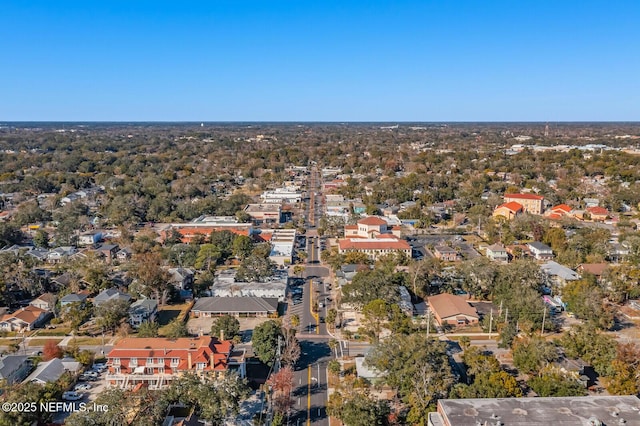 aerial view