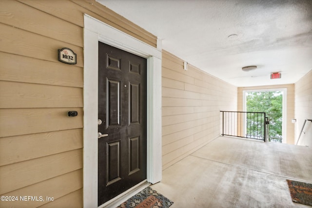 view of entrance to property