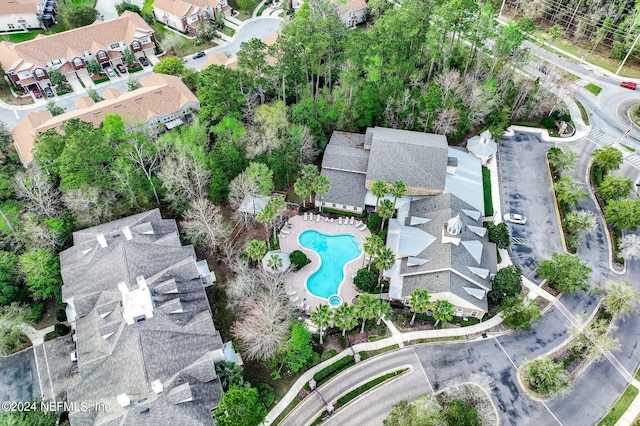 drone / aerial view