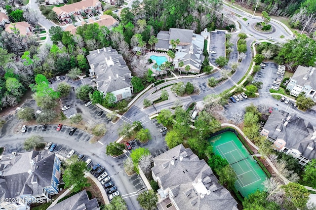 drone / aerial view
