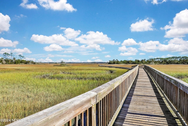 surrounding community featuring a rural view