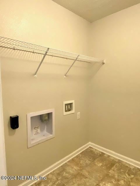 laundry room with hookup for a washing machine