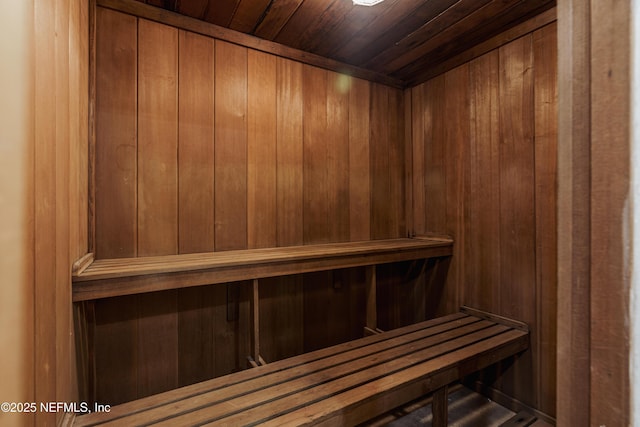 view of sauna / steam room